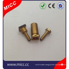 1.0 3.0mm dia brass tube clamp for connecting connector and mi cable